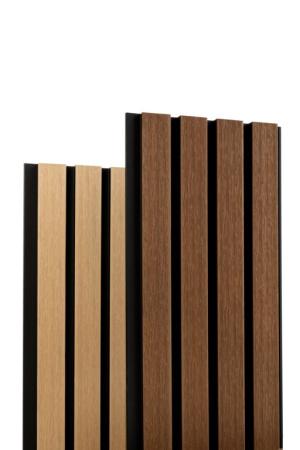 Фасадная реечная панель Экодекинг Скай коэкструзия 200х20х3000 Тик