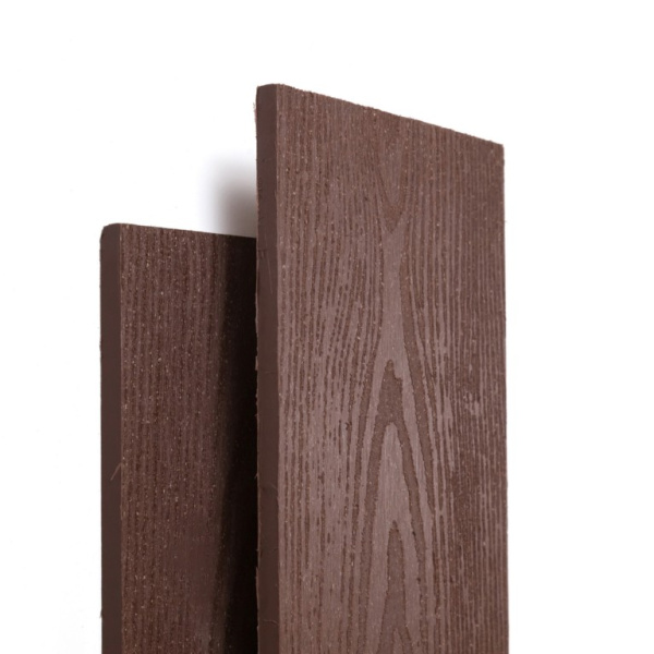 Заборная доска Ecodecking Техно 145х12x3000 Шоколад