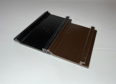 Фасадная доска Ecodecking Экстра 3D 135x20x4000 Графит