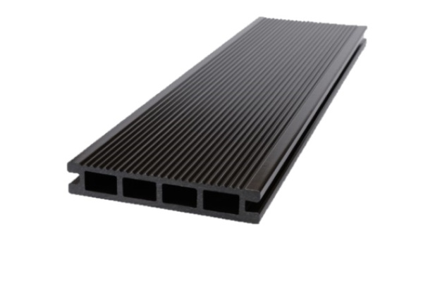 Террасная доска Ecodecking Титан 140х25x3000 Антрацит